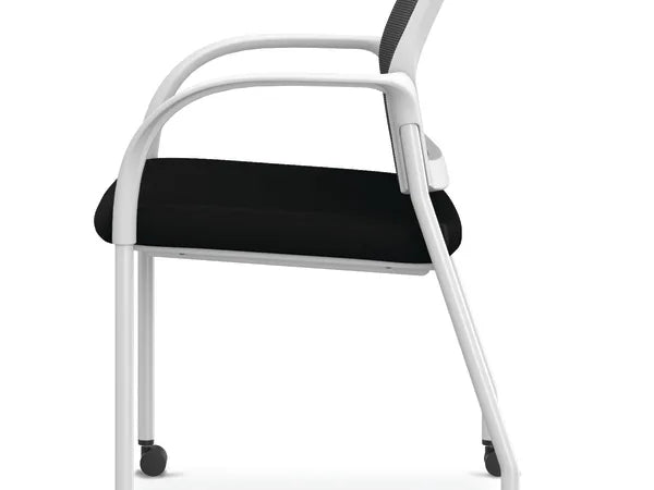 IGNITION Multi-purpose Chair, Mesh Back, White Frame