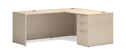 MOD 60"W x 72"D L-Desk with Single Pedestal