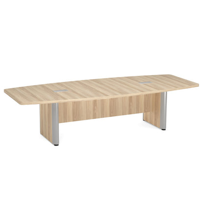 OS 10' Boat-Shaped Conference Table with Elliptical Base
