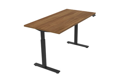 Offices to Go 48"W x 24"D Height Adjustable Table Top and Base Unit (Black Base)