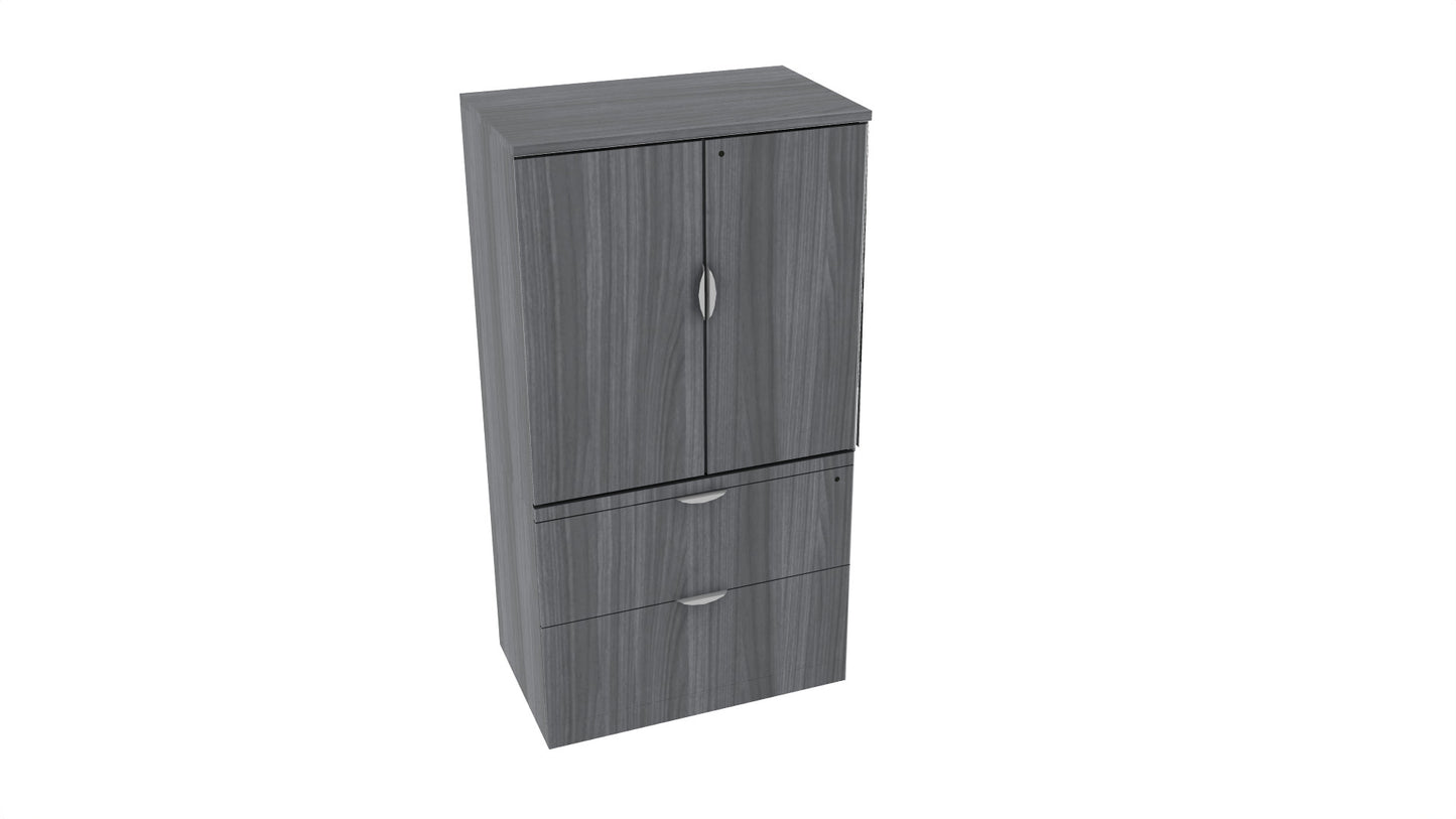 OS Storage Combo Lateral File & Storage Cabinet