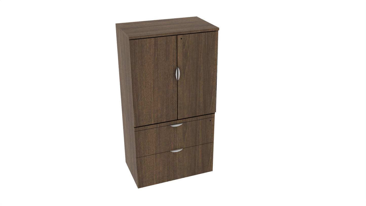 OS Storage Combo Lateral File & Storage Cabinet