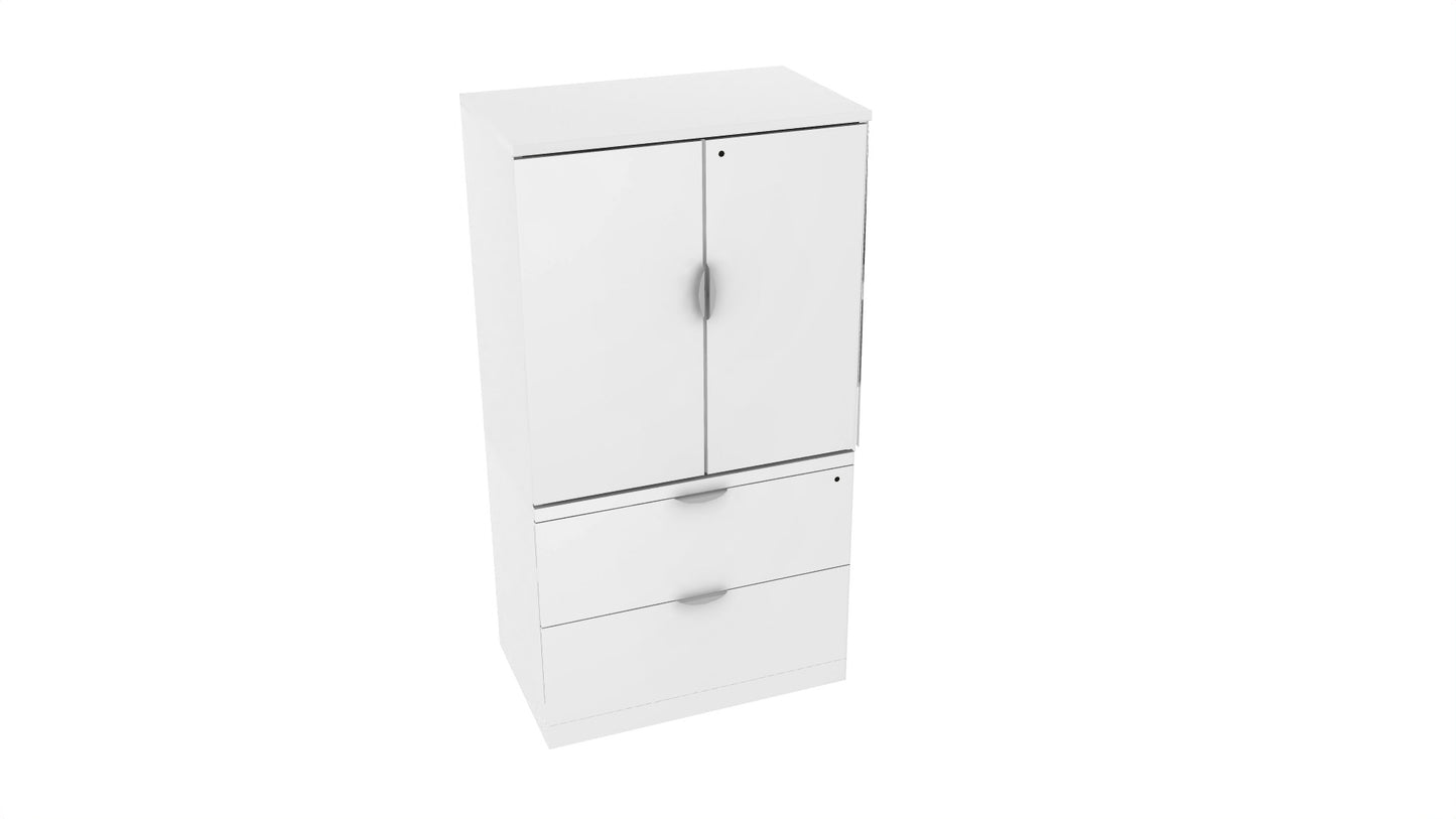 OS Storage Combo Lateral File & Storage Cabinet