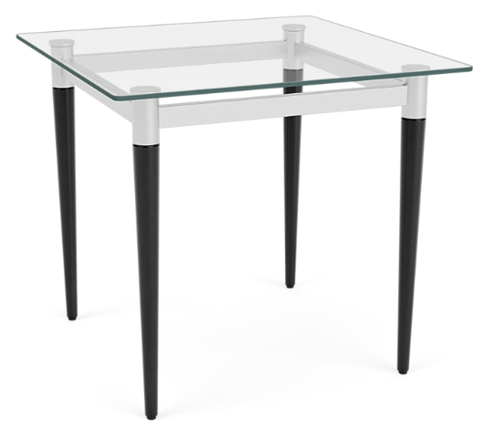 Ravenna End Table - Glass Top