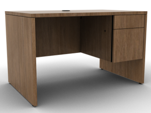 HON Small Office Desk 48"W x 30"D