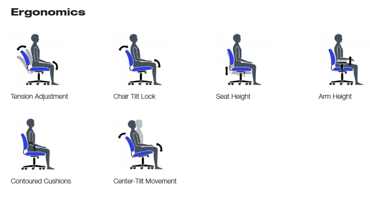 Offices to Go OTG11651 Low Back Tilter Chair