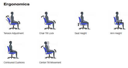 Offices to Go OTG11651 Low Back Tilter Chair