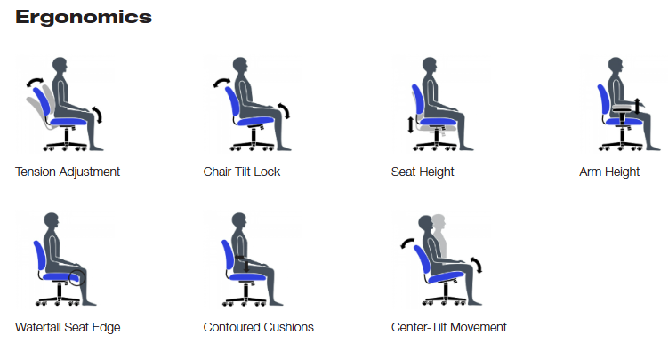 Offices to Go OTG11920 High Back Mesh Back Tilter Chair