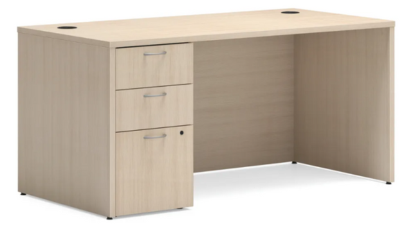 HON Mod Desk with Box/Box/File Pedestal 60"W x 30"D x 29"H