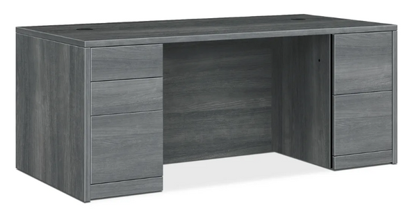 HON Rectangular Double Pedestal Desk 72x36x29.5