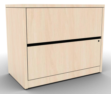 HON 2-Drawer Lateral File 36"W x 20"D x 29.5"H