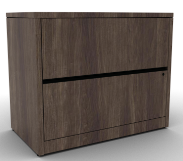 HON 2-Drawer Lateral File 36"W x 20"D x 29.5"H