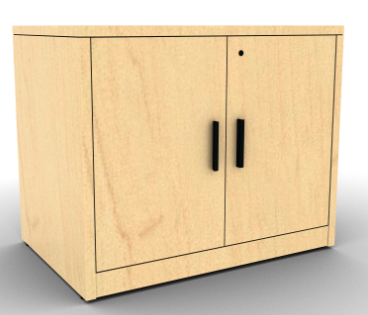 HON Storage Cabinet with Doors (with core removable lock)