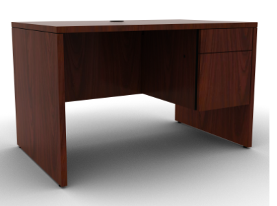 HON Small Office Desk 48"W x 30"D