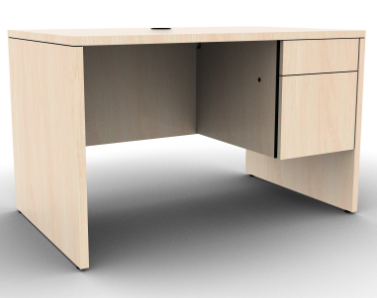 HON Small Office Desk 48"W x 30"D