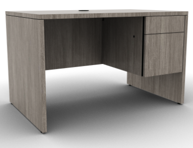 HON Small Office Desk 48"W x 30"D