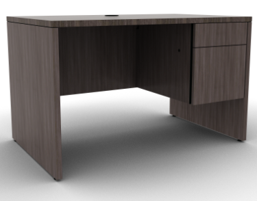 HON Small Office Desk 48"W x 30"D