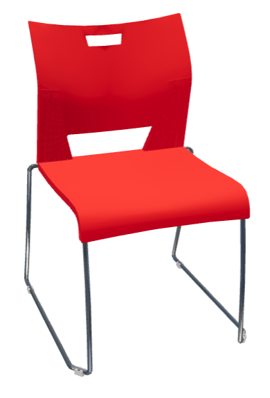 GLOBAL Duet Break/Stack Chair (Stocked colors)