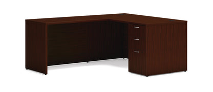 MOD 60"W x 72"D L-Desk with Single Pedestal