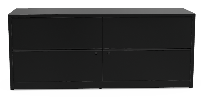 10500 HON Credenza with 2 Lateral Files