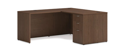 MOD 60"W x 66"D L-Desk with Single Pedestal
