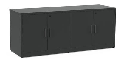 HON 10500 Credenza with Two Storage Cabinets (with core removable locks)