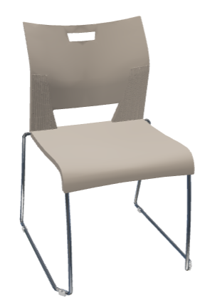 GLOBAL Duet Break/Stack Chair