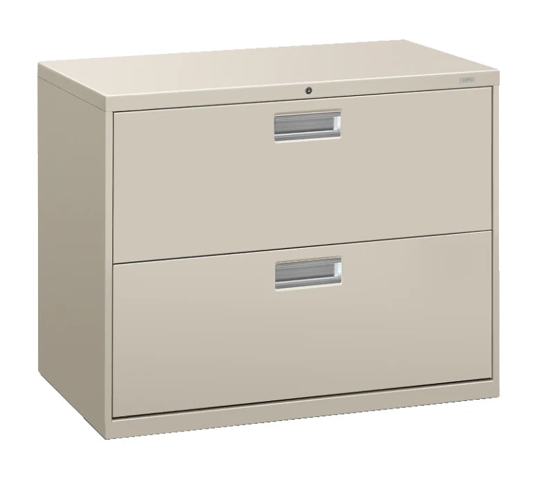 HON BRIGADE 36"W 2-Drawer Lateral Metal File Cabinet