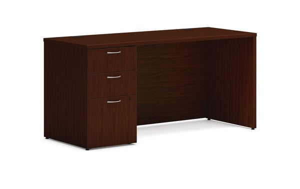 HON Mod Desk with Box/Box/File Pedestal 60"W x 30"D x 29"H