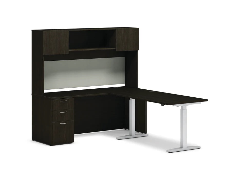 MOD Height Adjustable L-Station 84"W x 72"D