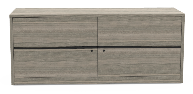 10500 HON Credenza with 2 Lateral Files