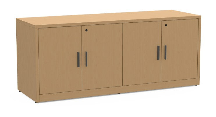 HON 10500 Credenza with Two Storage Cabinets (with core removable locks)