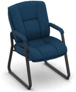 OTG Sled Base Guest Chair (Fabric)