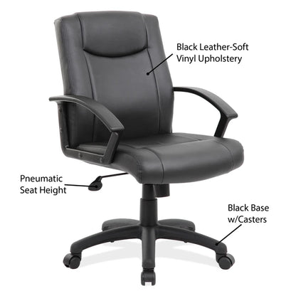 ADVANTAGE Executive Mid Back with Black Frame