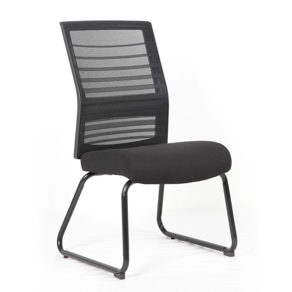 INTERCHANGEABLE Mesh Back Armless Chair (Optional "Z" Armrests included)