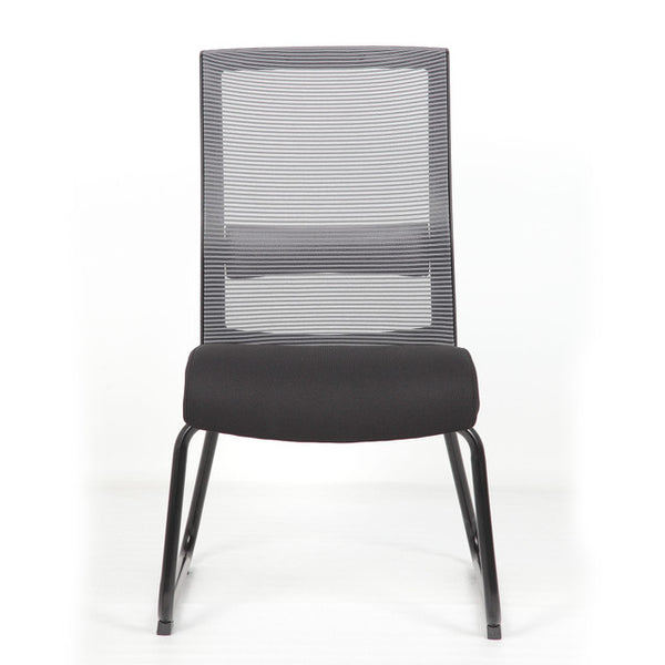 INTERCHANGEABLE Mesh Back Armless Chair (Optional "Z" Armrests included)