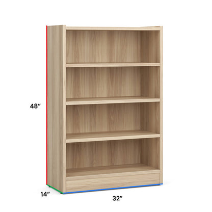 OS 4-Shelf Bookcase 31.5"W