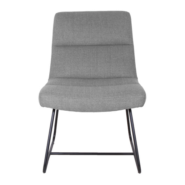 Sutton Upholstered Lounge Chair with Sled Base