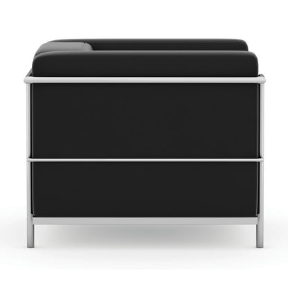 MADISON Club Chair with Chrome Frame