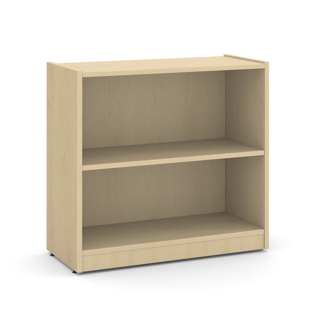 OS 31.5"W 2-Shelf Bookcase