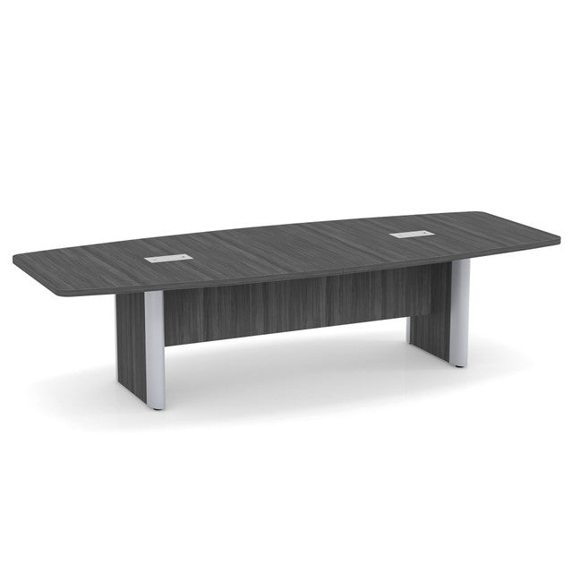 OS 10' Boat-Shaped Conference Table with Elliptical Base