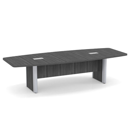 OS 10' Boat-Shaped Conference Table with Elliptical Base