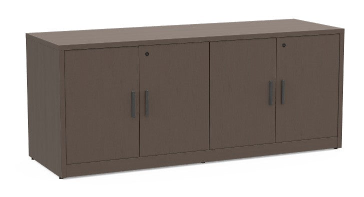 HON 10500 Credenza with Two Storage Cabinets (with core removable locks)