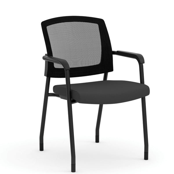 PARSON Micro Mesh Back Guest Chair with Arms
