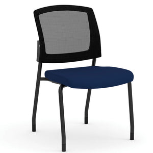 PARSON Armless Mesh Back Guest Chair