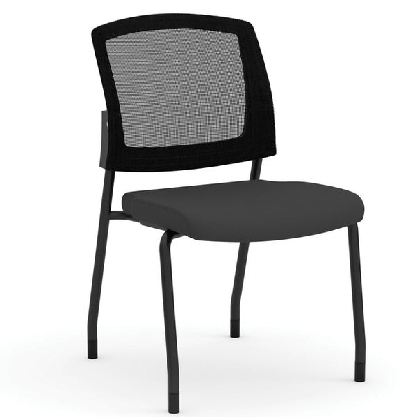 PARSON Micro Mesh Back Guest Chair with Arms