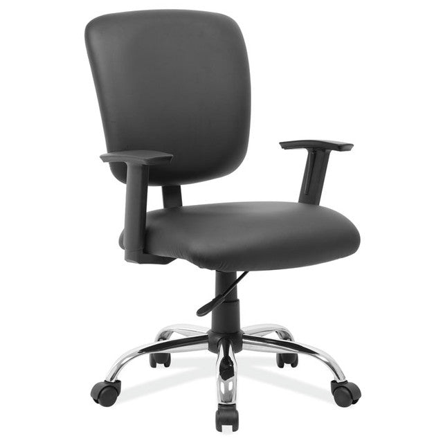 Task Force Mid-Back Task Chair with Chrome Base