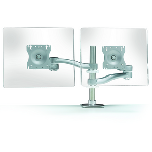 Dual-Screen, Double Extension Monitor Arm