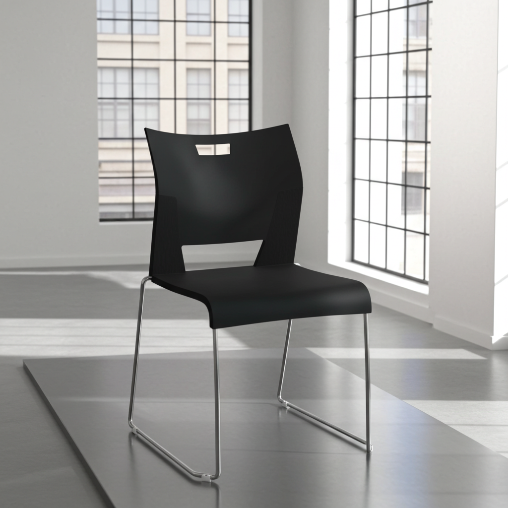 GLOBAL Duet Break/Stack Chair (Stocked colors)
