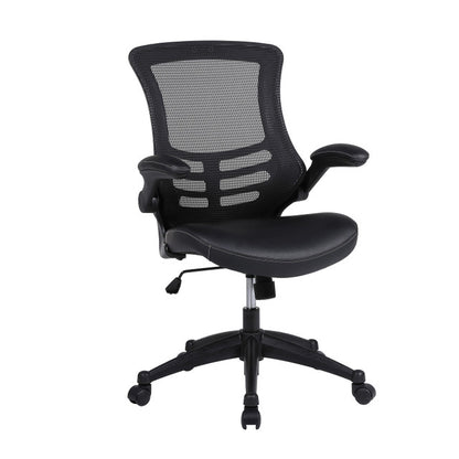 SERENE 2.0 Bonded Leather Flip Arm Task Chair